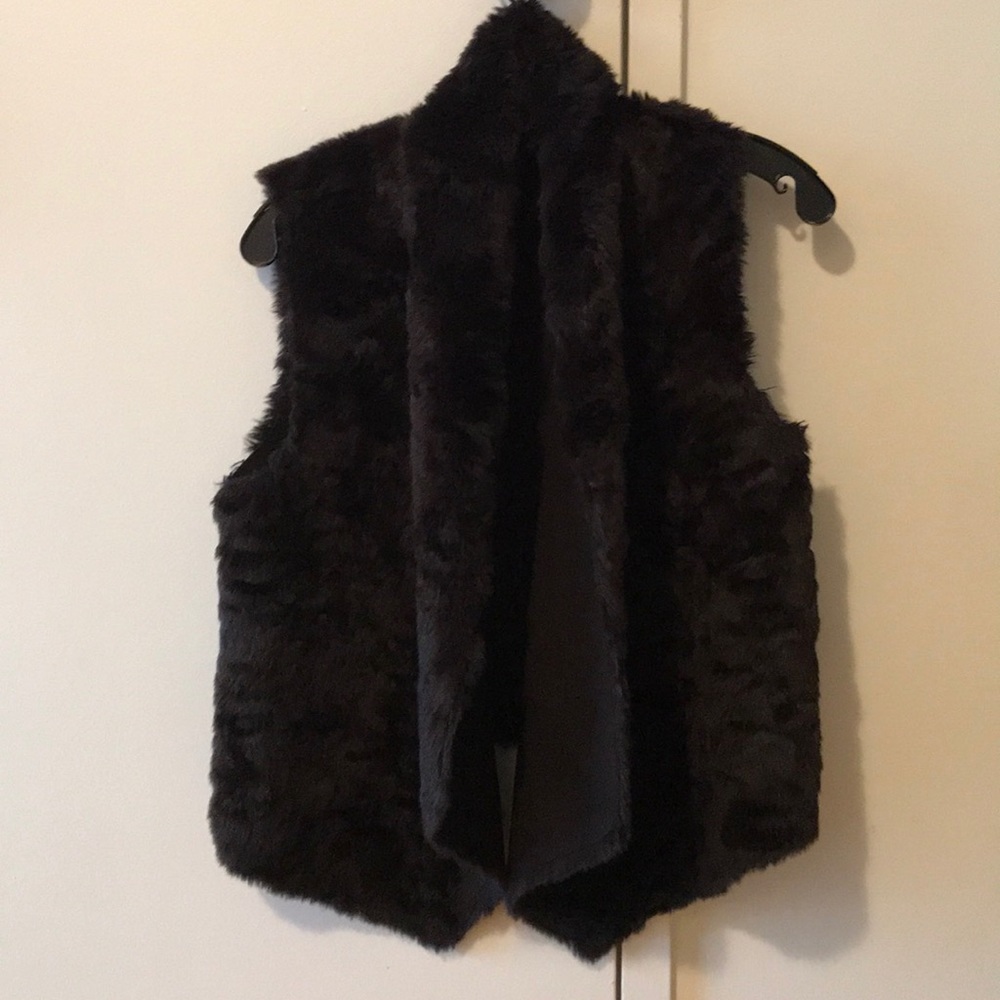 The Kooples faux fur vest